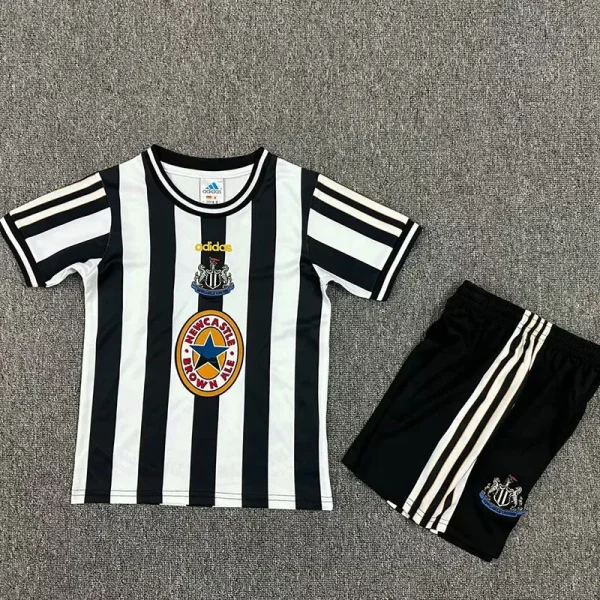 1995-1997 Newcastle Home Kids Retro Soccer Jersey
