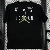 T244 Jordan Black High Quality Casual T-Shirt