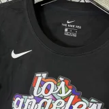 T263 Clippers GEORGE #13 Black High Quality Casual T-Shirt