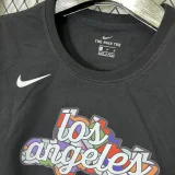 T261 Clippers LEONARD #2 Black High Quality Casual T-Shirt