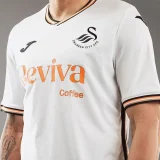 24-25 Swansea City Home Fans Soccer Jersey