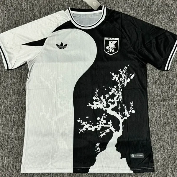 24-25 Japan White Black Special Edition Fans Training Shirts