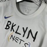 T252 NETS IRVING #11 White High Quality Casual T-Shirt