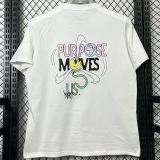 T212 NK White High Quality Casual T-Shirt #蓝标