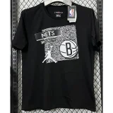 T198 Nets Jordan Black High Quality Casual T-Shirt