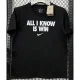 T204 NK Black High Quality Casual T-Shirt #字母