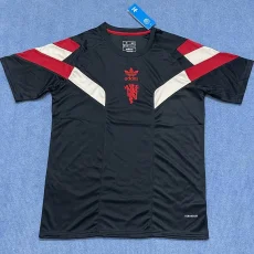 24-25 Man Utd Black Red White Training shirts