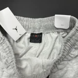 M17 Jordan Grey Pure Cotton Fabric Casual Short Pants
