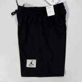 M001 Jordan Black Pure Cotton Fabric Casual Short Pants *黑标