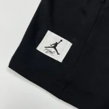 M001 Jordan Black Pure Cotton Fabric Casual Short Pants *黑标