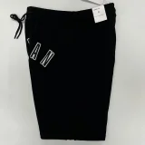 M005 Jordan Black Pure Cotton Fabric Casual Short Pants