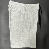 M17 Jordan Grey Pure Cotton Fabric Casual Short Pants