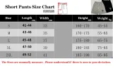 M005 Jordan White Pure Cotton Fabric Casual Short Pants