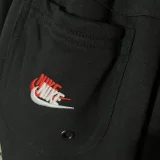 M002 NK Black Pure Cotton Fabric Casual Short Pants