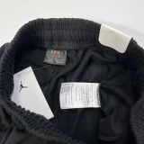 M001 Jordan Black Pure Cotton Fabric Casual Short Pants *黑标