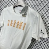 T174 Jordan White High Quality Casual T-Shirt