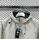 2024 Descente Grey Outdoor Jackets #F703冲锋衣
