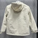 2024 VANS Thickened warm Beige Outdoor Jackets #F7加绒冲锋衣
