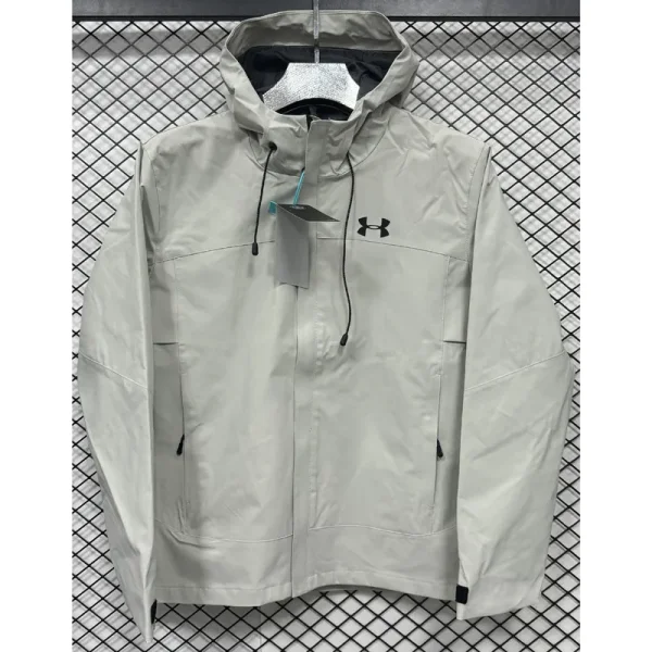 2024 Under Armour Grey Outdoor Jackets #F707冲锋衣
