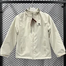 2024 Camel Thickened warm Beige Outdoor Jackets #F6加绒冲锋衣