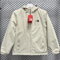 2024 TNF Thickened warm Beige Outdoor Jackets #F3 加绒冲锋衣