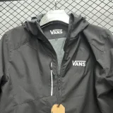 2024 VANS Thickened warm Black Outdoor Jackets #F7加绒冲锋衣