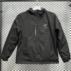 2024 ARCTERYX Thickened warm Black Outdoor Jackets #F5加绒冲锋衣