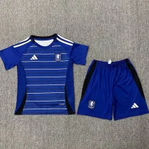 24-25 Aston Villa Third Kids Soccer Jersey