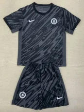 24-25 CHE Black GoalKeepe Kids Soccer Jersey