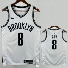 22-23 NETS CUI #8 White Top Quality Hot Pressing NBA Jersey