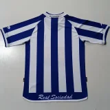 2002-2003 Real Sociedad Home Retro Soccer Jersey