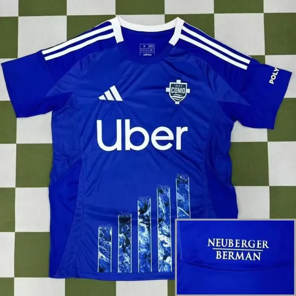 24-25 Como Home Fans Soccer Jersey