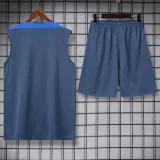 24-25 INT Dark gray Tank top and shorts suit