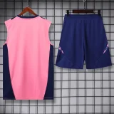 2024 AD Pink Tank top and shorts suit