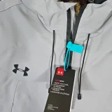 2024 Under Armour Thickened warm Grey Outdoor Jackets #A803加绒冲锋衣