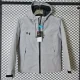2024 Under Armour Thickened warm Grey Outdoor Jackets #A803加绒冲锋衣