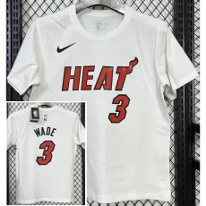 T146 HEAT WADE #3 White High Quality Casual T-Shirt