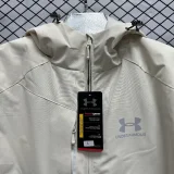 2024 Under Armour Khaki Outdoor Jackets #F4加绒冲锋衣