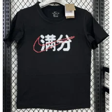 T137满分 Black High Quality Casual T-Shirt
