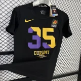 T141 SUNS DURANT #35 Black High Quality Casual T-Shirt