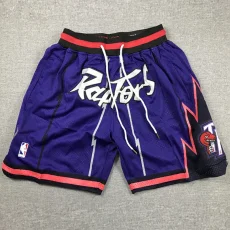 Raptors Purple City Edition Top Quality NBA Pocket Pants *猛龙