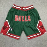 BULLS Green City Edition Top Quality NBA Pocket Pants #公牛 BULLS Green City Edition Top Quality NBA Pocket Pants #公牛