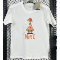 T128 White High Quality Casual T-Shirt *派大星