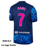 24-25 ATM Blue   Fans Soccer Jersey