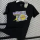 T132 Lakers Jordan Black High Quality Casual T-Shirt