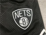 NETS Black City Edition Top Quality NBA Pocket Pants #篮网队