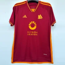 23-24 Roma Third Fans Soccer Jersey (Print RI..SE. )(圆圈广告)