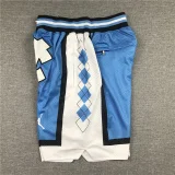 North Carolina Blue City Edition Top Quality NBA Pocket Pants *北卡