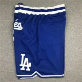 LosAngelesDodgers Blue City Edition Top Quality NBA Pocket Pants #洛杉矶道奇队