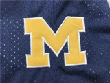 Michigan Dark blue City Edition Top Quality NBA Pocket Pants * 密歇根